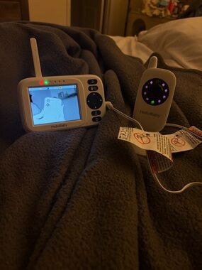 HelloBaby Baby Video Monitor in White